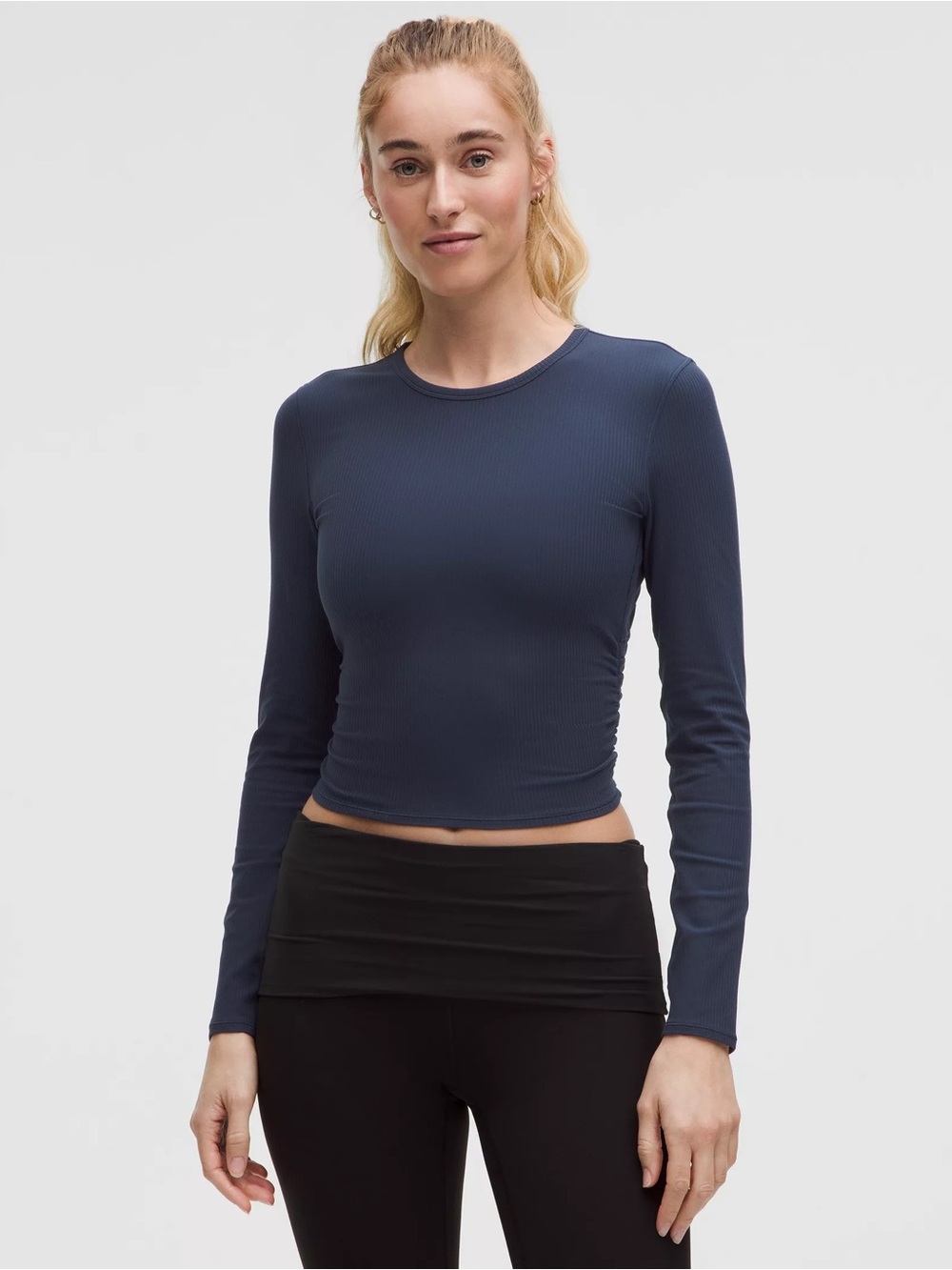 Lululemon All It Takes Back-Twist Ribbed Long-Sleeve Shirt